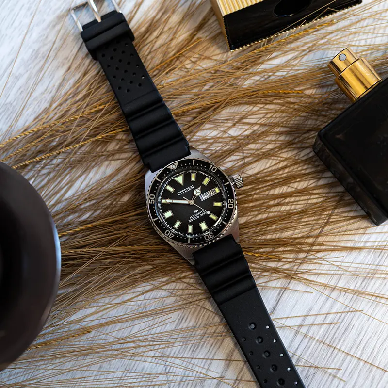 Citizen Promaster Diver's Automatic Black Dial Men's Watch- NY0120-01E